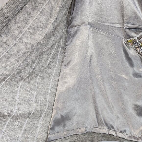 NWT August Silk Grey Tank Top Sweater Size PS - Picture 5 of 6